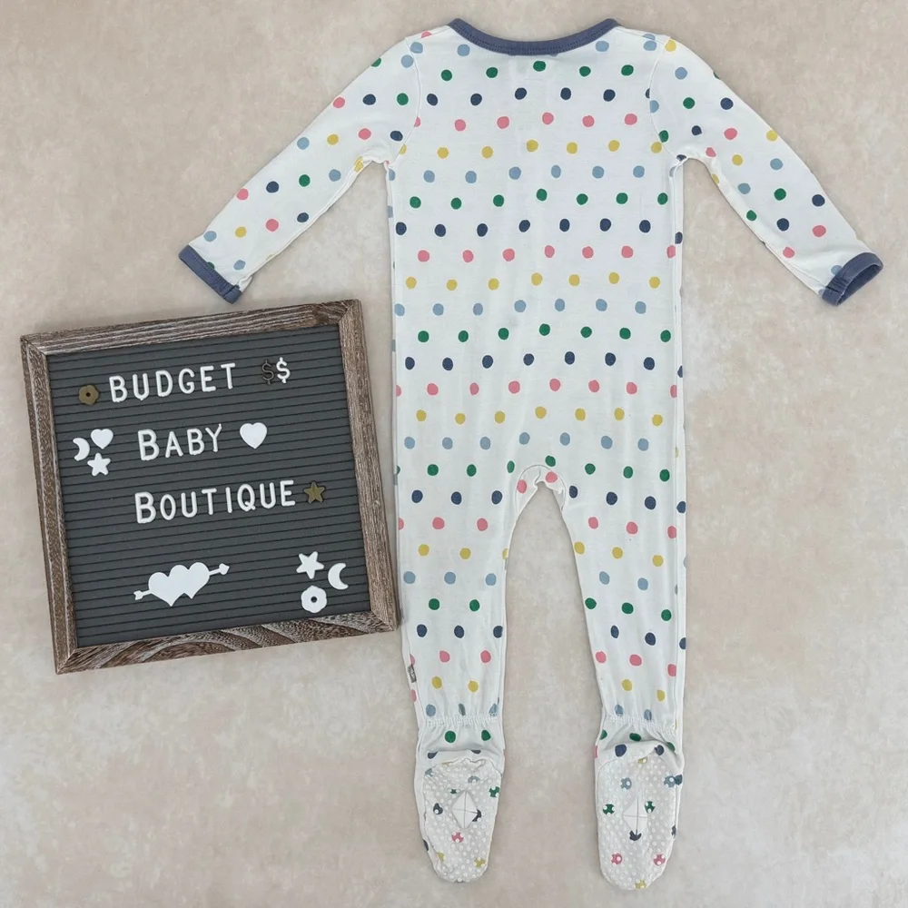 Kyte BABY Colorful Dotted Footie
